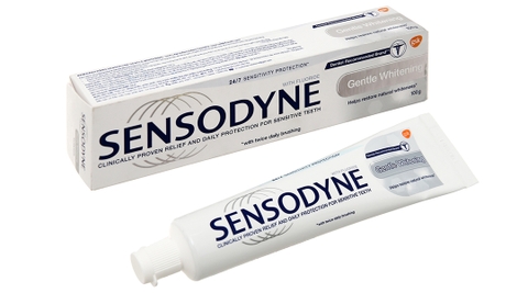 Kem đánh răng Sensodyne Gentle Whitening giúp làm trắng răng tuýp 100g