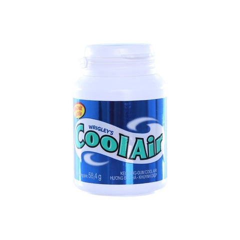 Kẹo Sing Gum Wrigley's Cool Air gói 58.4g