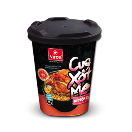Mì trộn Vifon cua sốt me ly 90g