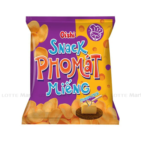Snack Oishi Pho Mát Miếng gói 32g
