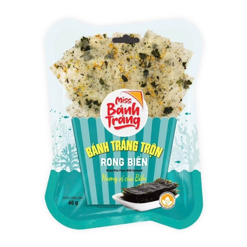 Bánh tráng trộn vị rong biển