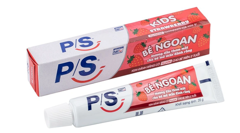 Kem đánh răng P/S Bé ngoan hương dâu tuýp 35g