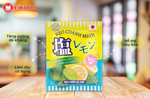 Kẹo Eikodo chanh muối gói 15g