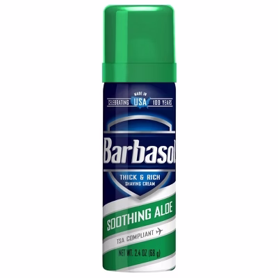 Bọt cạo râu Barbasol Aloe - 2.4oz