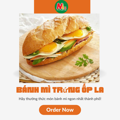 Bánh mì trứng ốp la