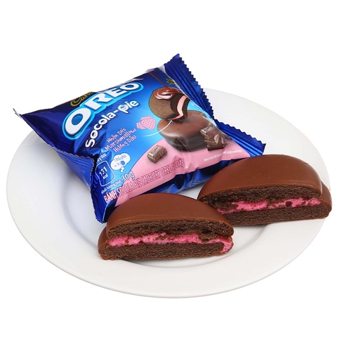 Bánh Socola Pie Cadbury Oreo gói 28g