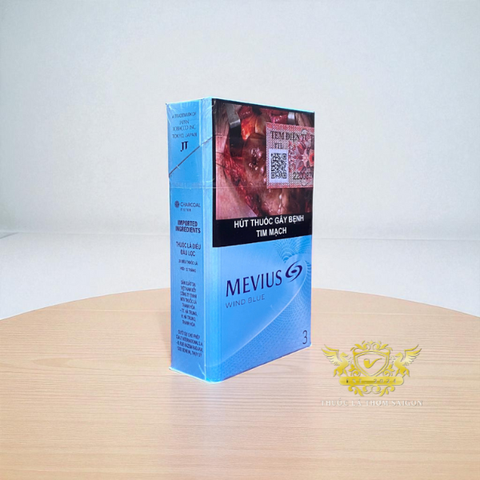 Thuốc lá Mevius Wind Blue hộp 20 điếu