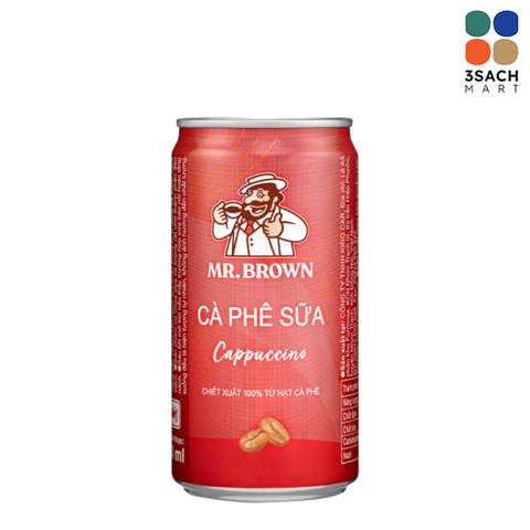 Cà phê sữa Mr.Brown lon 240ml