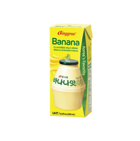 Sữa chuối Hàn Quốc Binggrae Hộp 200ml