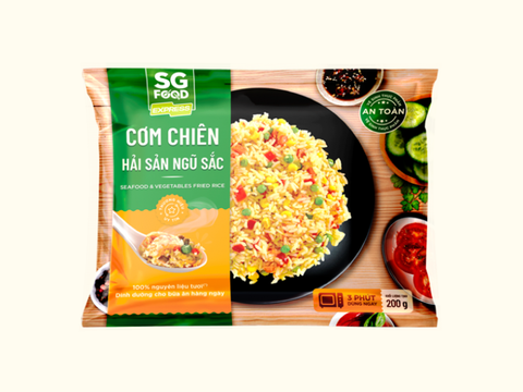 Cơm Chiên Hải Sản Ngũ Sắc SG Food 200g