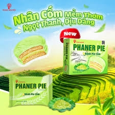 Bánh Phaner Pie Cốm Hộp 264g/ 12 Cái