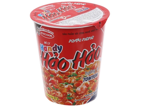Mì Handy Hảo Hảo Tomyum ly 67g
