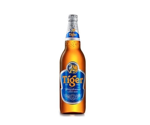 Bia Tiger Lager chai 330ml
