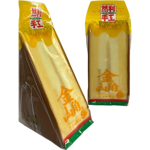 Bánh bông lan tam giác khoai môn Jin Shan Jiao gói 95g