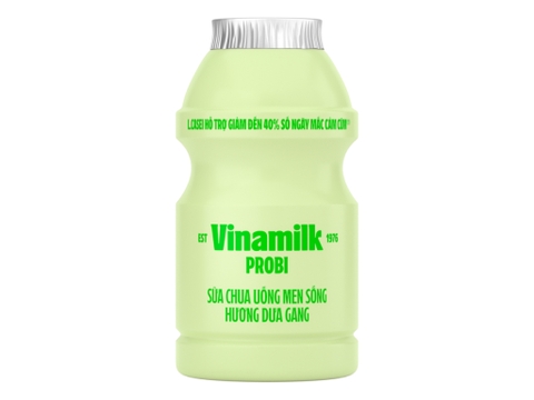sữa chua uống men sống dưa gang Vinamilk Probi 65ml