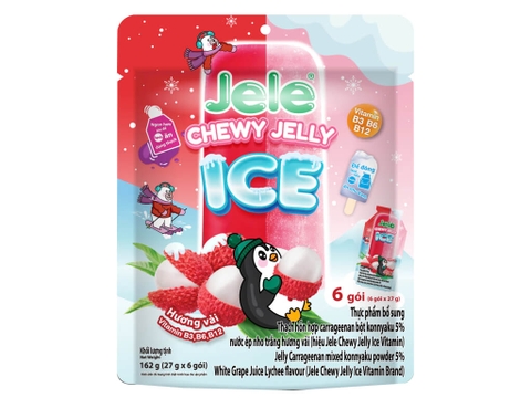 Thạch trái cây ly jelly Long Hai gói 27g