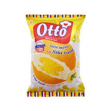 Bánh mì tươi nhân bơ sữa Otto gói 55g