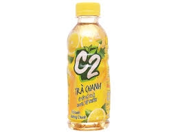 Trà xanh C2 hương chanh chai 225ml