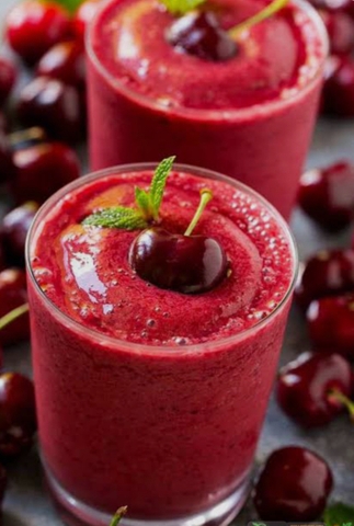 Sinh tố cherry + dâu