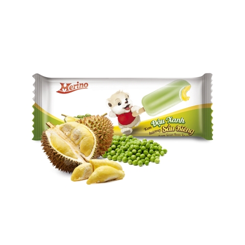 Kem đậu xanh sầu riêng Merino cây 56g