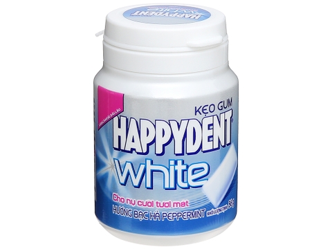 Kẹo Gum - Happydent White 56g