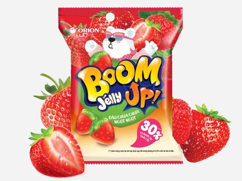 Kẹo dẻo dâu Orion Boom Jelly gói 25g