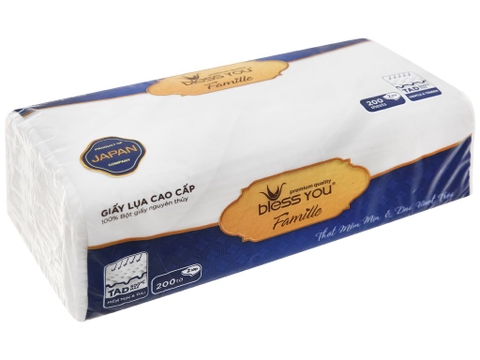Tissue - Bless You- Famille 200sheets