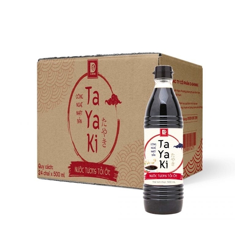 Nước Tương Tỏi Ớt TaYaKi chai 380ml
