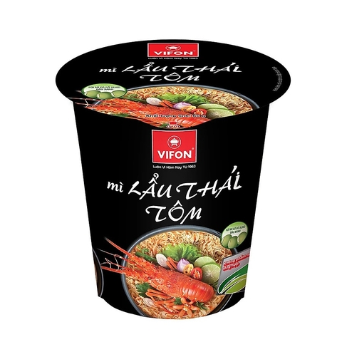 Mì Vifon Lẩu Thái Tôm ly 60g