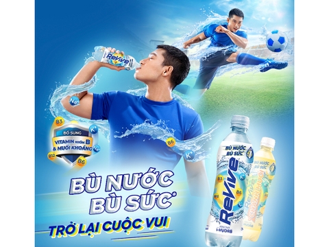 Nước bù khoáng Revive không calo chai 500ml