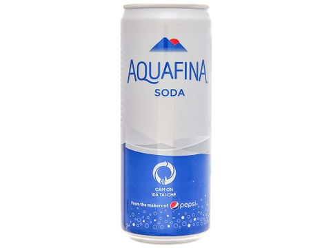 Nước giải khát có ga Aquafina Soda lon 320ml