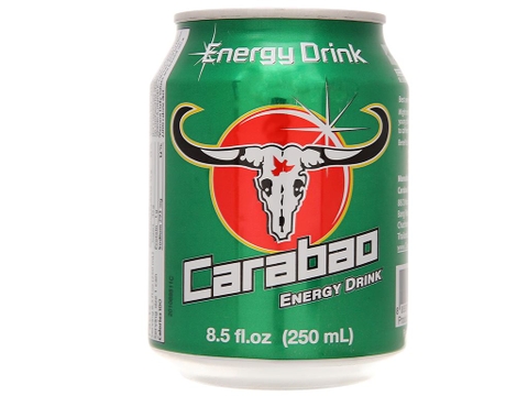 Nước tăng lực Carabao lon 250ml