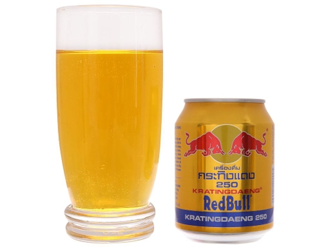 Nước tăng lực Redbull Kratingdaeng(Vietnam) lon 250ml