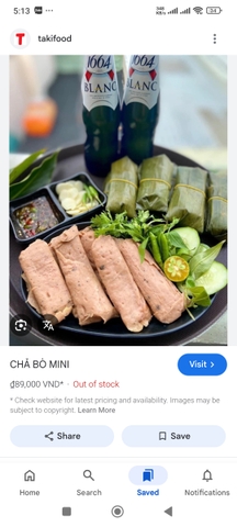 Chả bò - Hoa Doanh 25g Pack