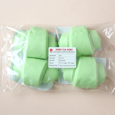 Bánh Bao không nhân cua xanh vani Thọ Phát 65g