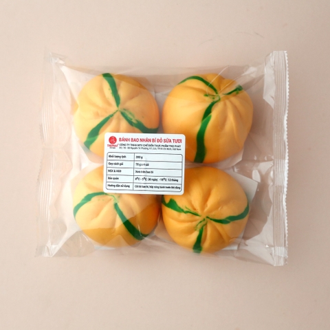 Bánh Bao Bí đỏ Sữa tươi Thọ Phát 70g