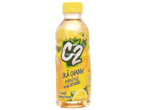 Trà xanh C2 hương chanh chai 225ml