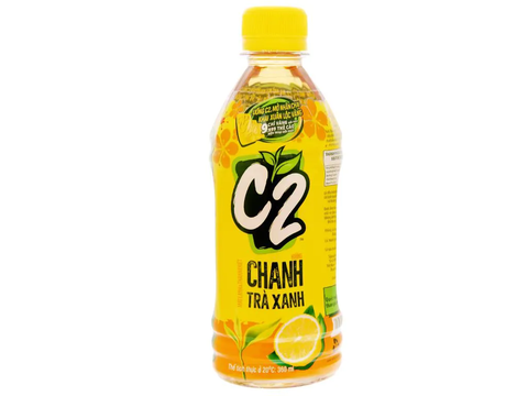 Trà xanh C2 hương chanh chai 360ml