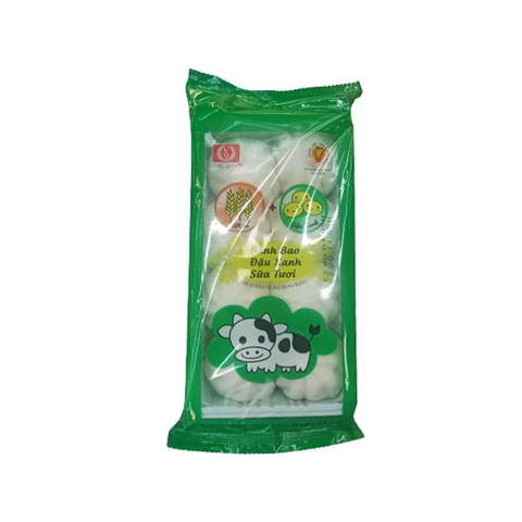 Bánh bao đậu xanh sữa tươi Việt Quán gói 22.5g