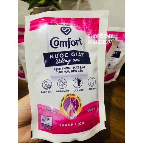 Nước giặt Comfort dưỡng vải túi 120ml