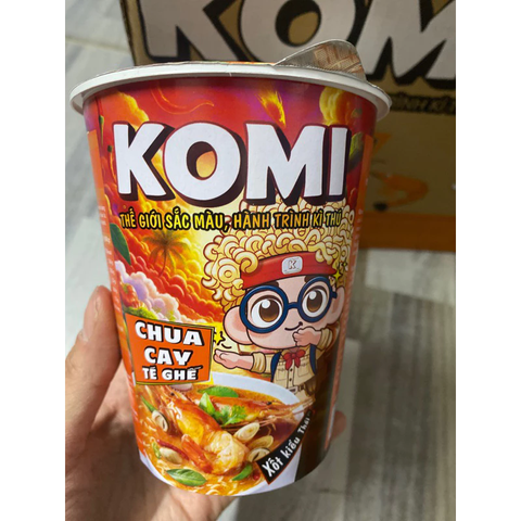 Mì Komi Chua Cay Té Ghế Xốt Kiểu Thái Ly 60g