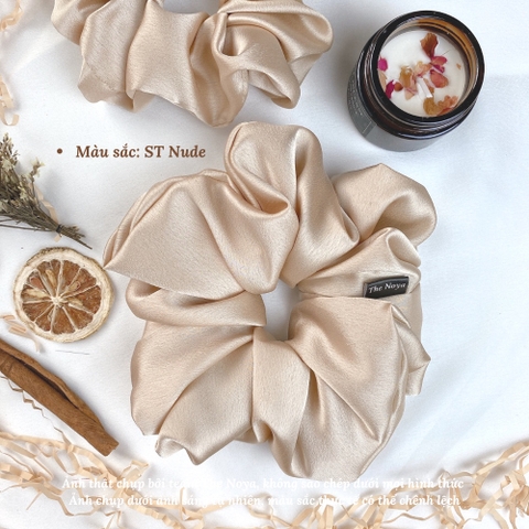 Dây buộc tóc lụa mềm siêu to đàn hồi tốt không gãy tóc sản xuất Việt Nam The Noya ST03