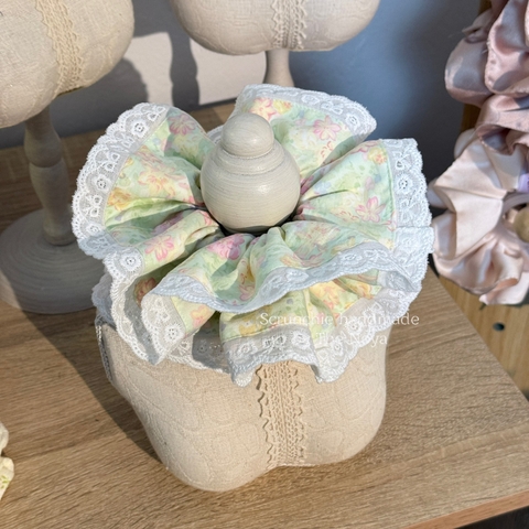 Scrunchie Cẩm Tú Cầu handmade by The Noya CTC14