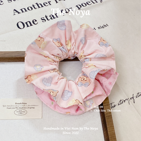 SECRET Scrunchies 2 tầng handmade by The Noya