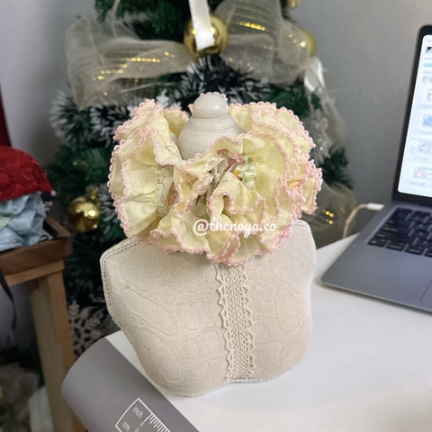 Scrunchie Cẩm Tú Cầu handmade by The Noya CT08,CT09