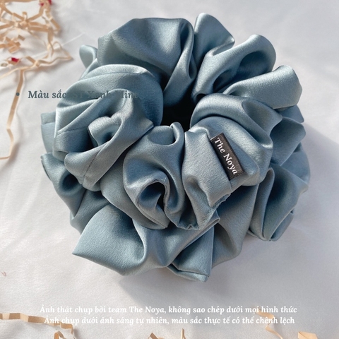 Dây buộc tóc lụa satin mềm cỡ lớn sản xuất tại Việt Nam cỡ lớn The Noya ST05