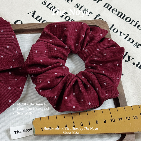 [BST Merry Chrismast] Scrunchies Noel phong cách dịu dàng mềm mại by The Noya