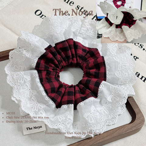 [BST Merry Chrismast] Scrunchies Noel phong cách dịu dàng mềm mại by The Noya