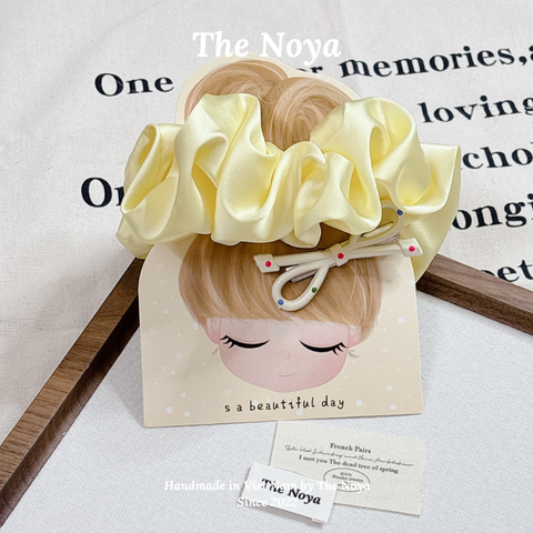 [TẶNG KẸP] Set Scrunchies Tặng Kẹp Ngẫu Nhiên by The Noya