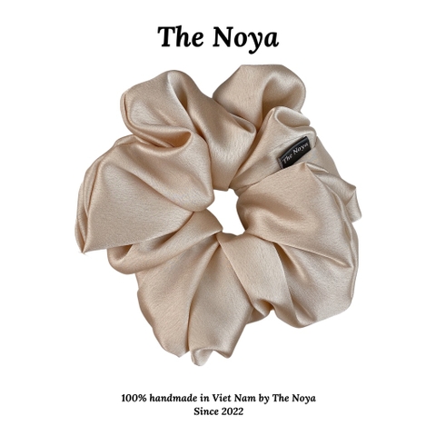 Dây buộc tóc lụa mềm siêu to đàn hồi tốt không gãy tóc sản xuất Việt Nam The Noya ST03